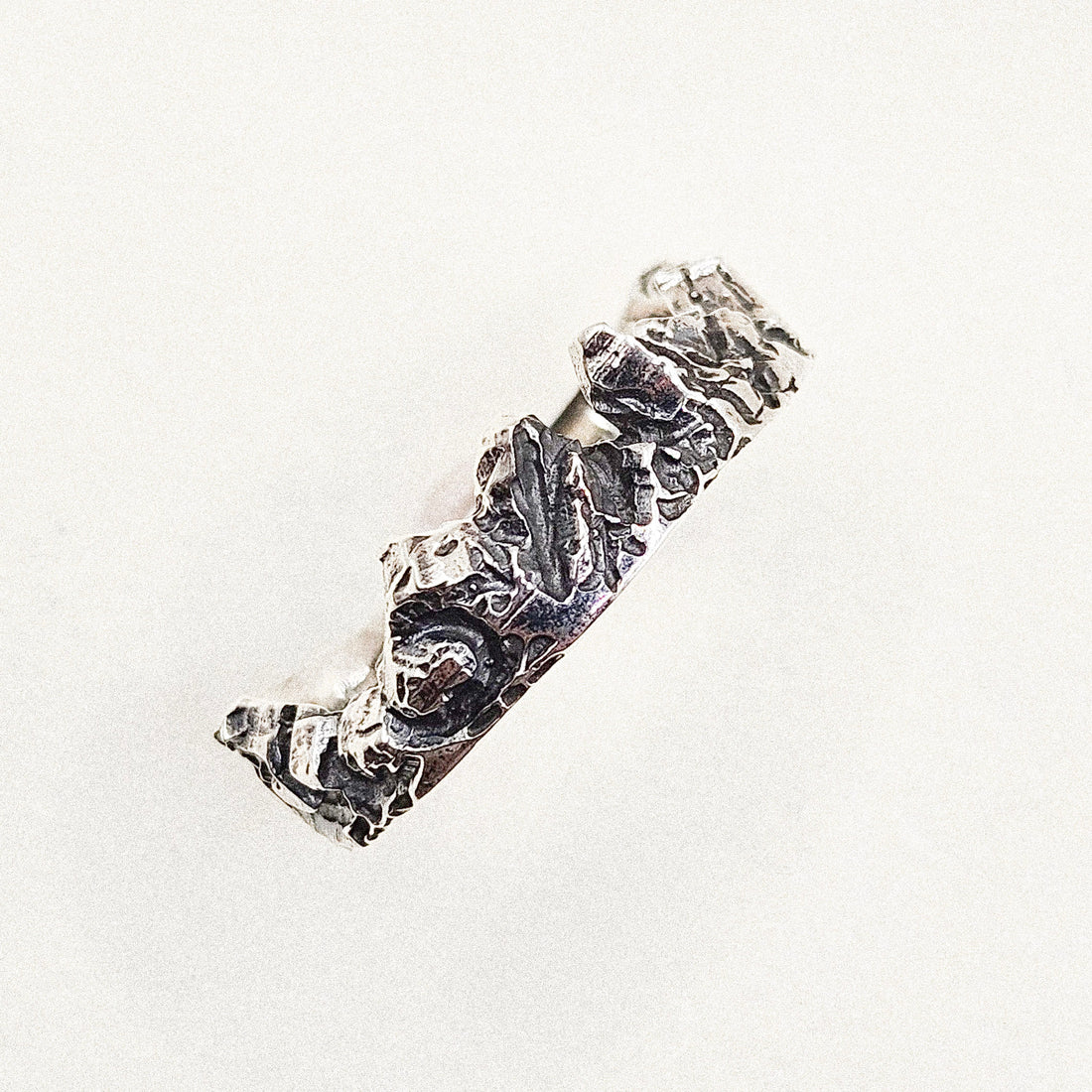 Rockveil Silver Ring