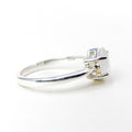 Moonstone Silver Ring — detail view