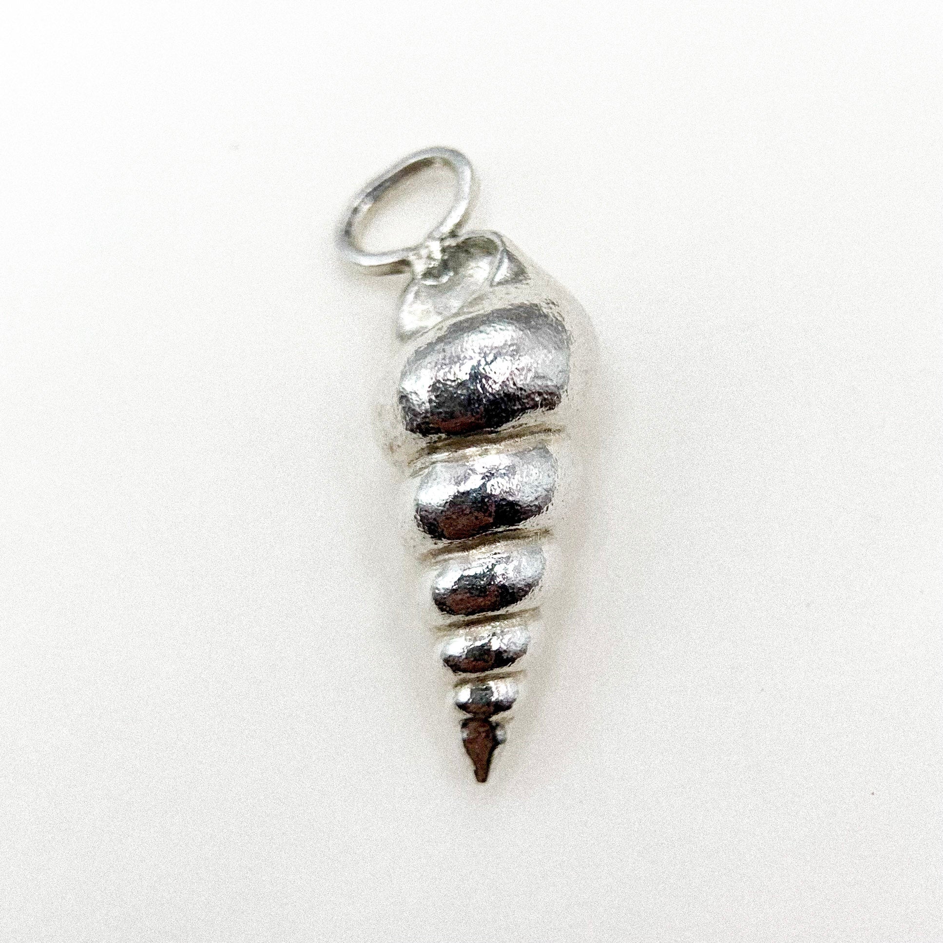 Conch Silver Pendant