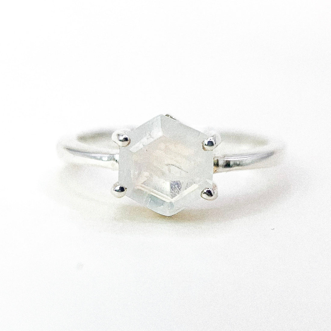 Moonstone Silver Ring