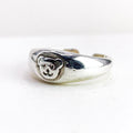 Cute Bear Silver Ring — detail view