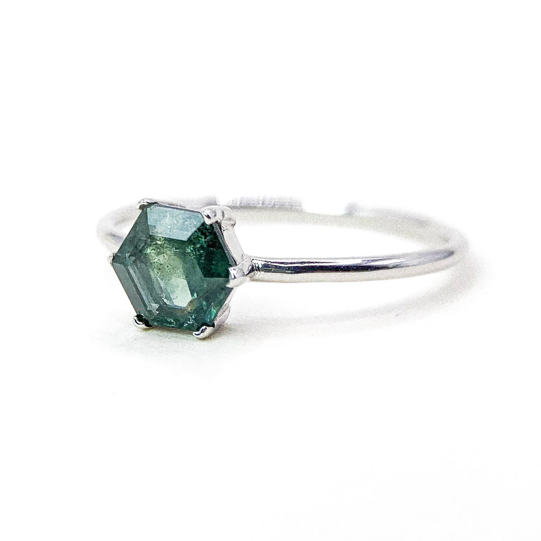 Australian Sapphire Silver Ring