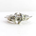 Bone Structure Silver Ring