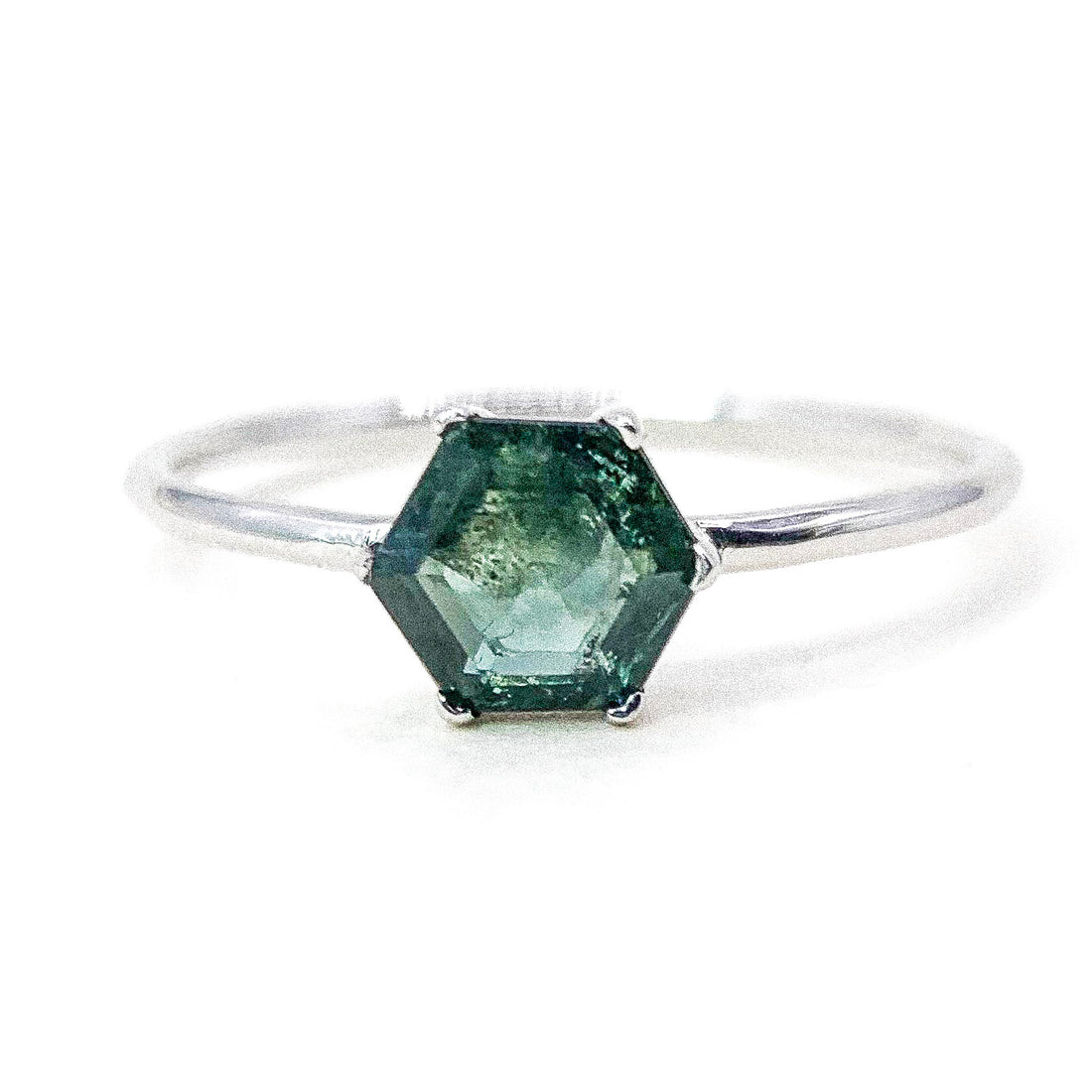 Australian Sapphire Silver Ring