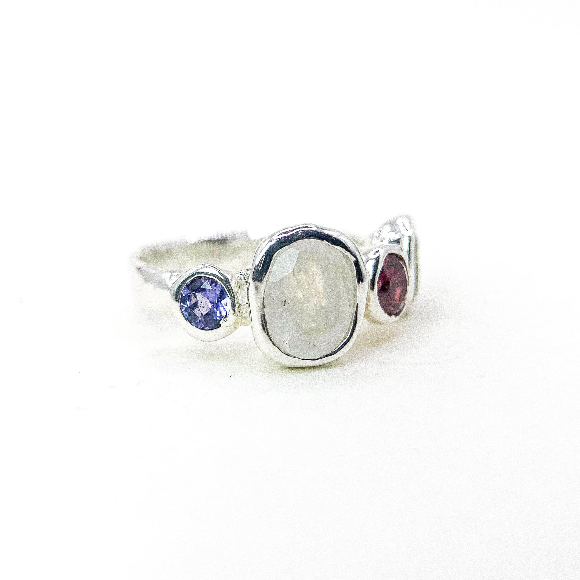 Gem Paltette Iv Silver Ring — detail view