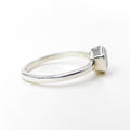 Moonstone Silver Ring — detail view