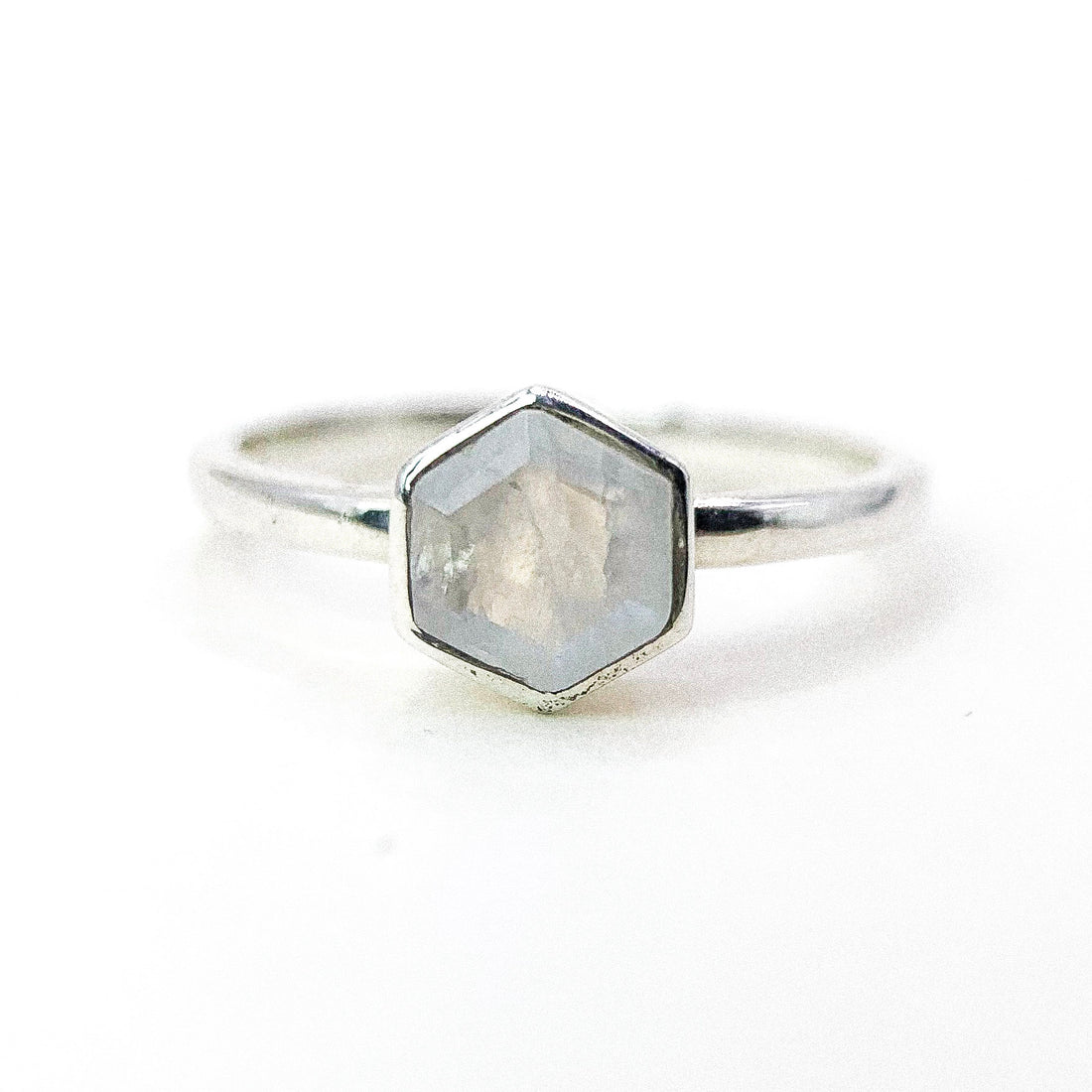 Moonstone Silver Ring