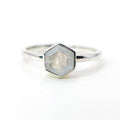 Moonstone Silver Ring