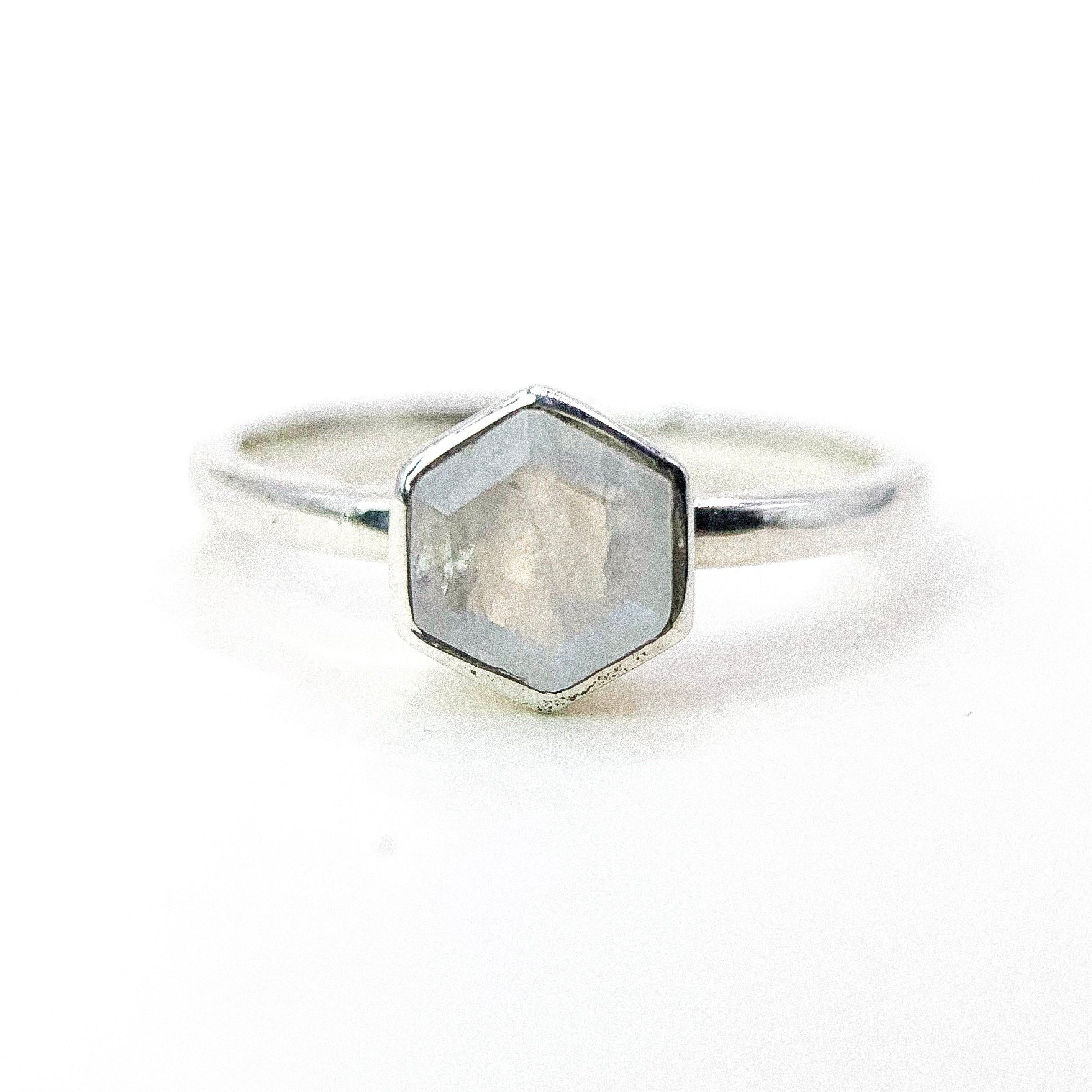 Moonstone Silver Ring
