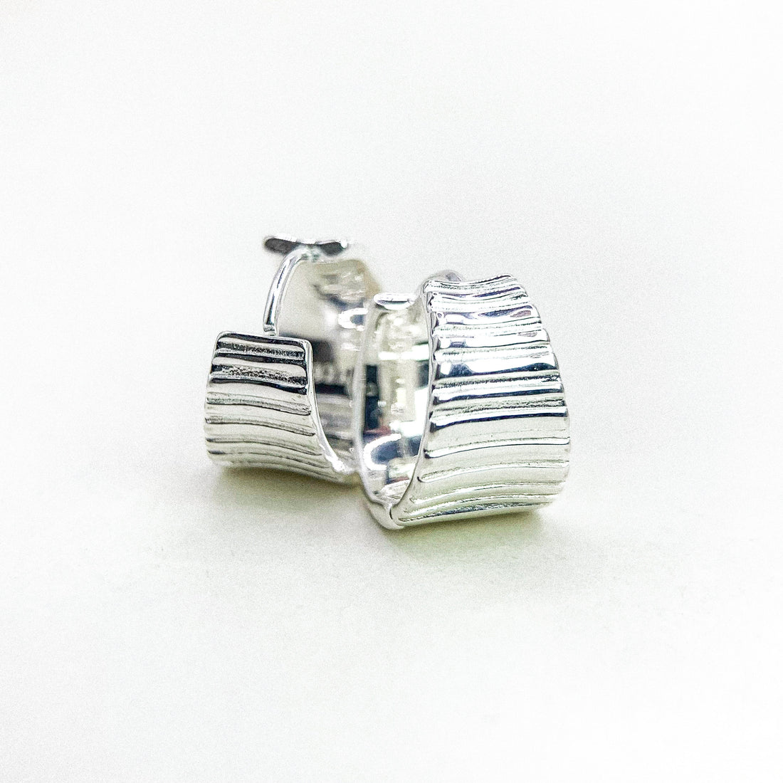 Stair Silver Ep Ear Hoop