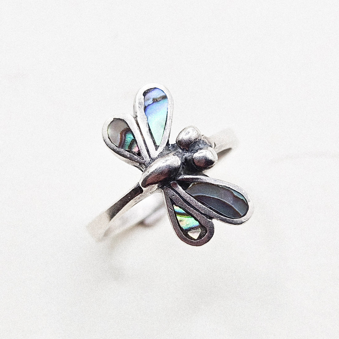 Dragonfly Silver Ring