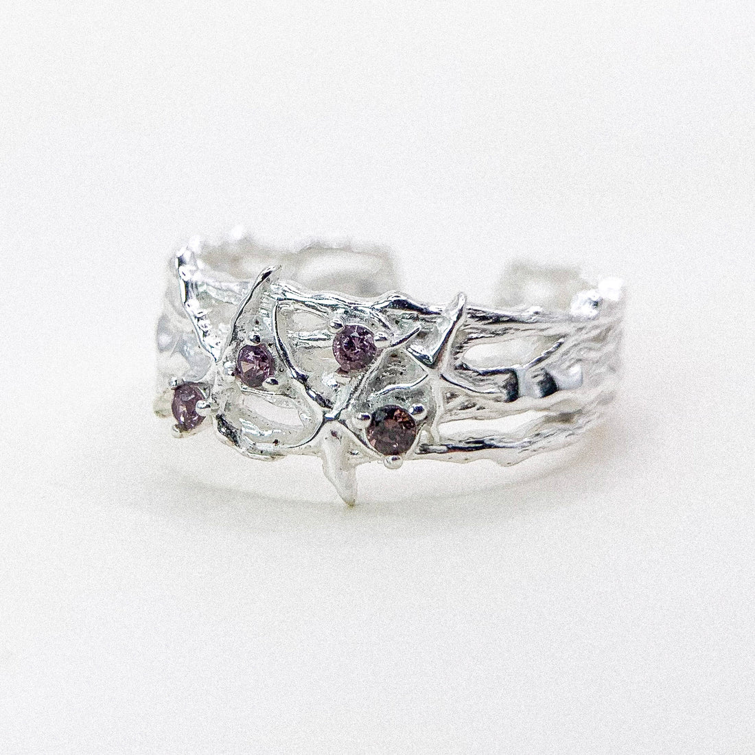 Branch Silver Ring