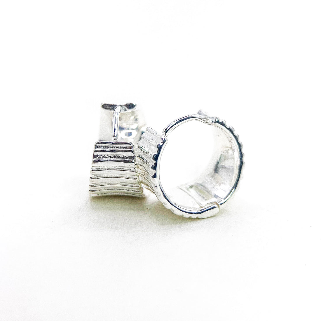 Stair Silver Ep Ear Hoop