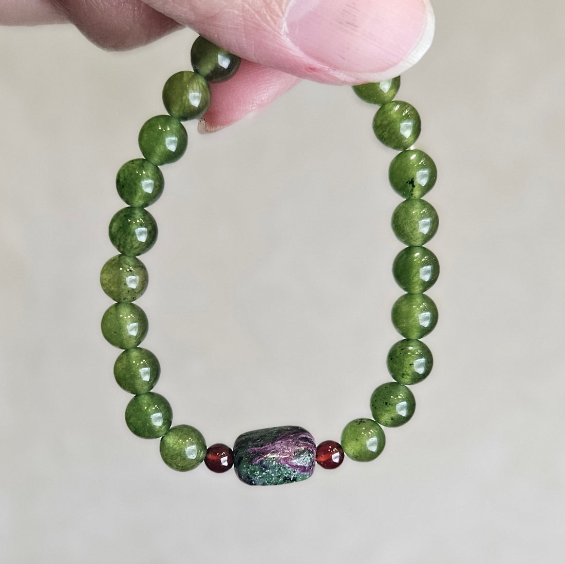 Ruby Zoisite Harmony Bracelet