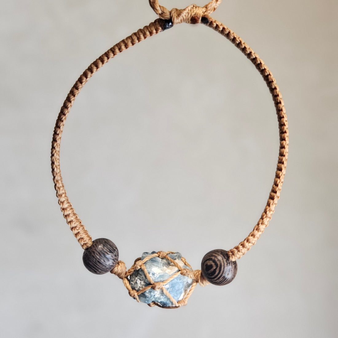 Raw Aquamarine Bracelet