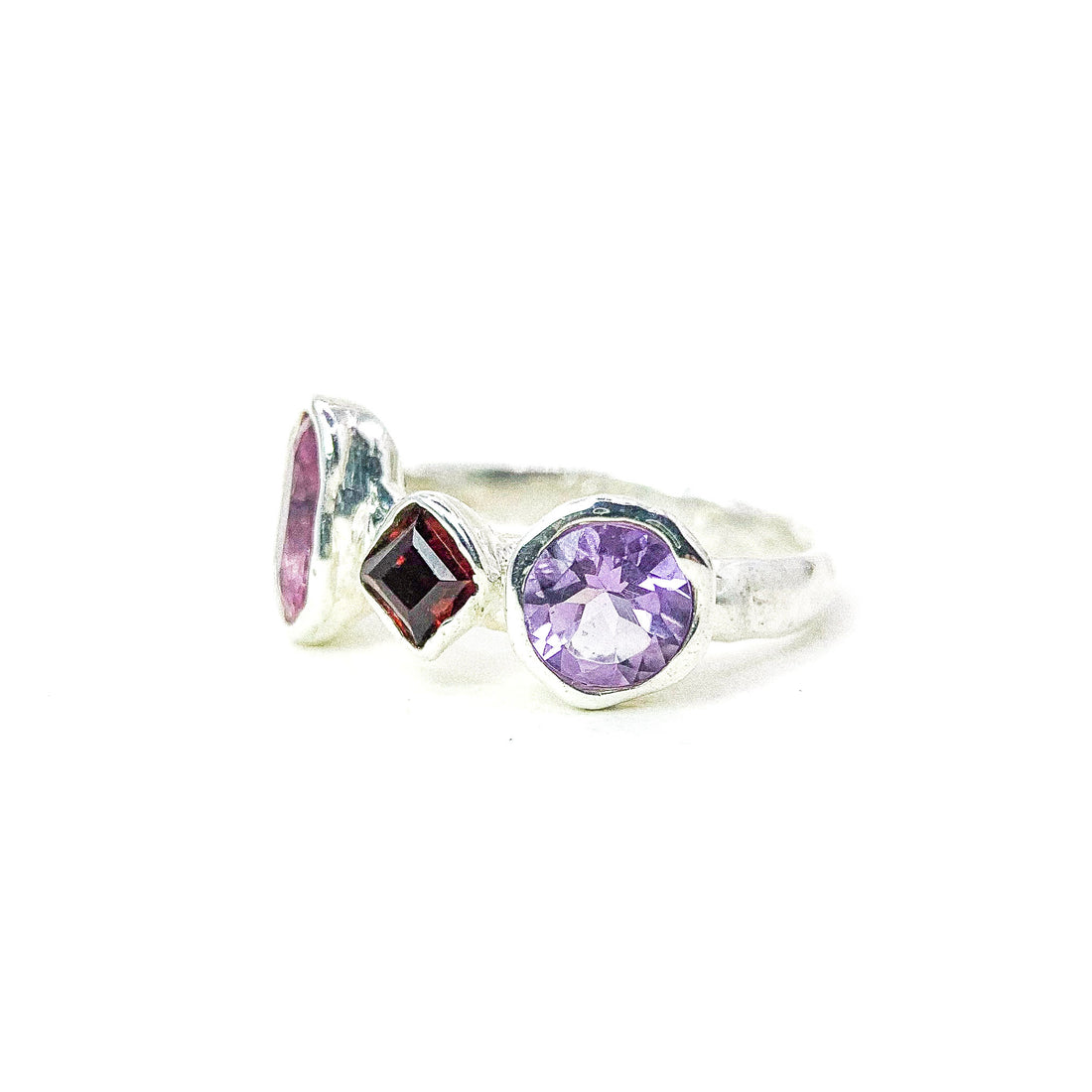 Gem Paltette I Silver Ring
