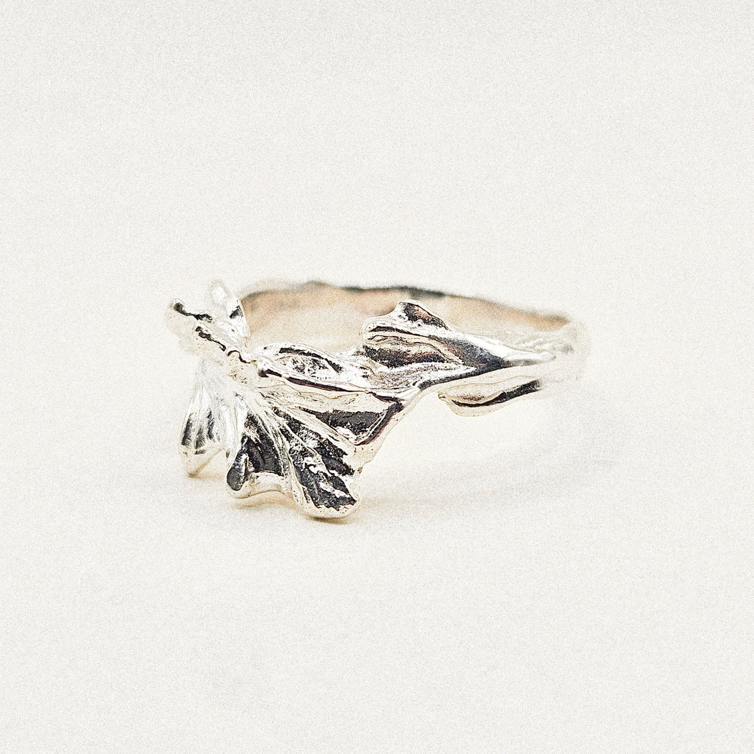 Leaf Silver Ring