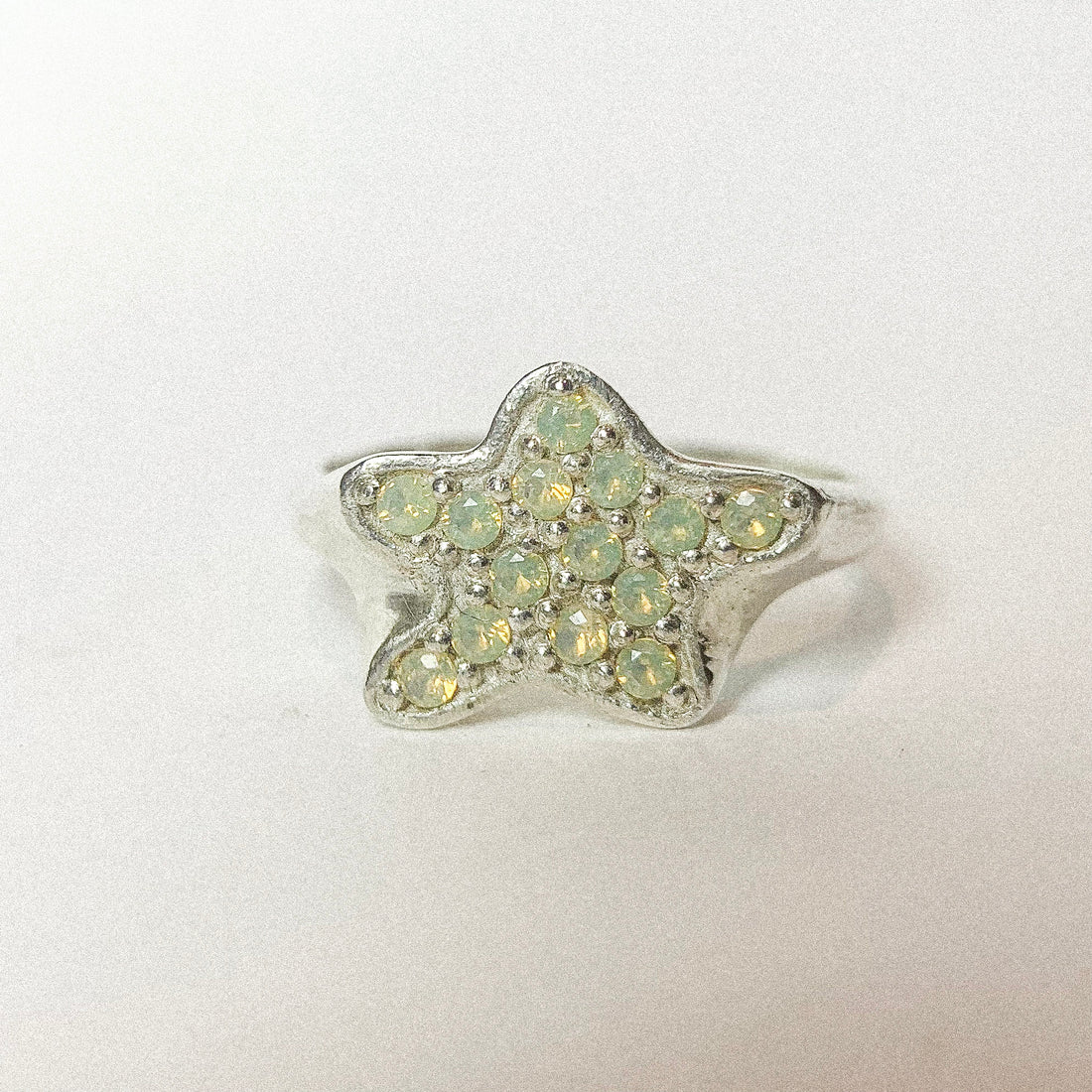 Starlit Silver Ring