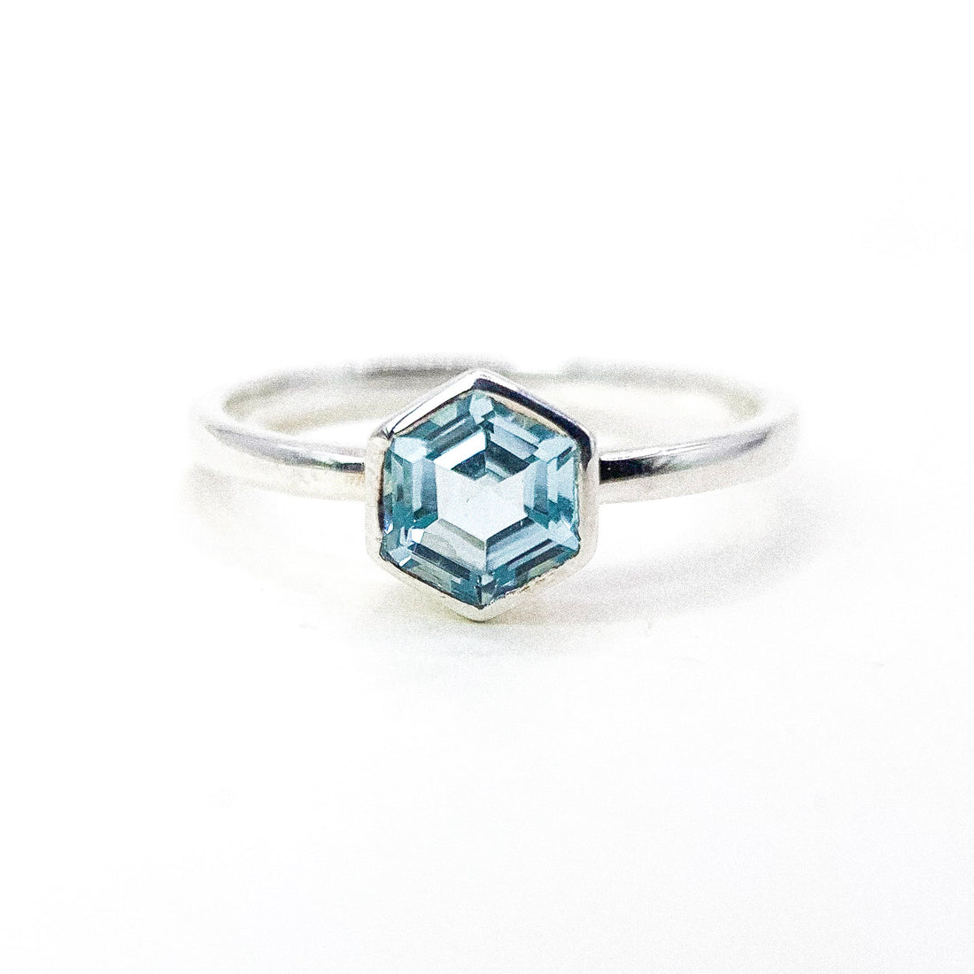 Topaz Swiss Silver Ring