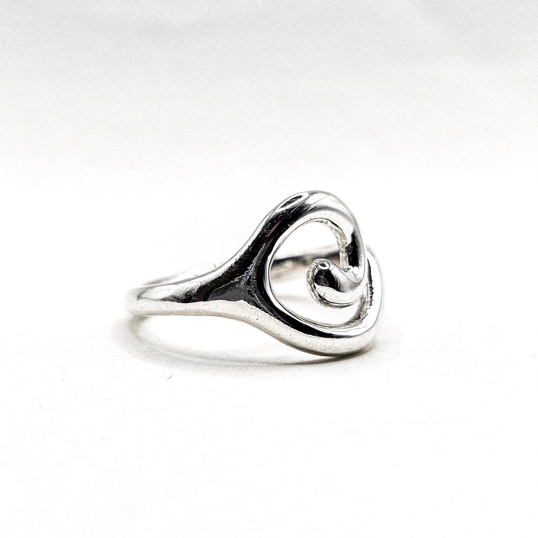 Spiral I Silver Ring