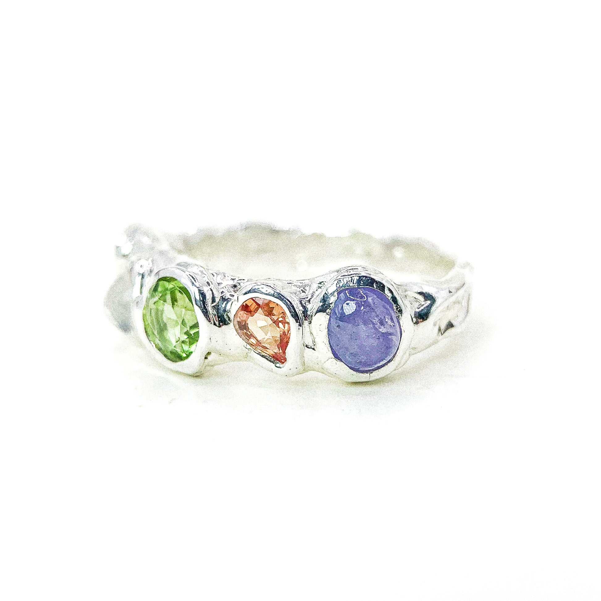 Gem Paltette Iii Silver Ring — detail view