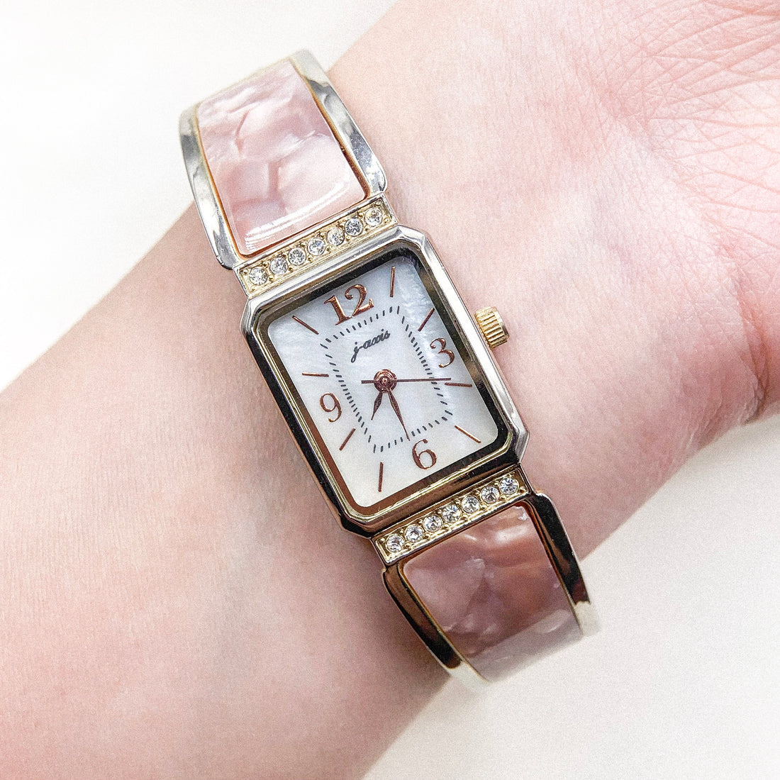 Pink Elite Vintage Watch