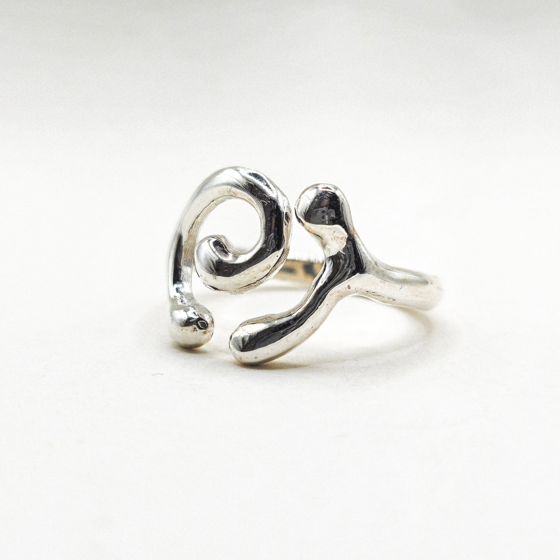 Spiral I Silver Ring
