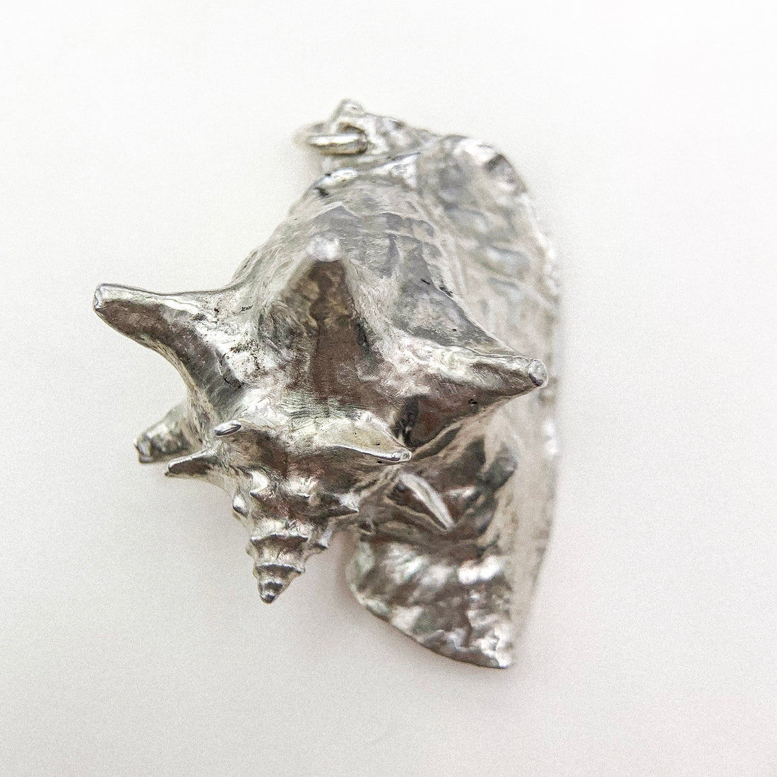 Sea Relic Shell Silver Pendant