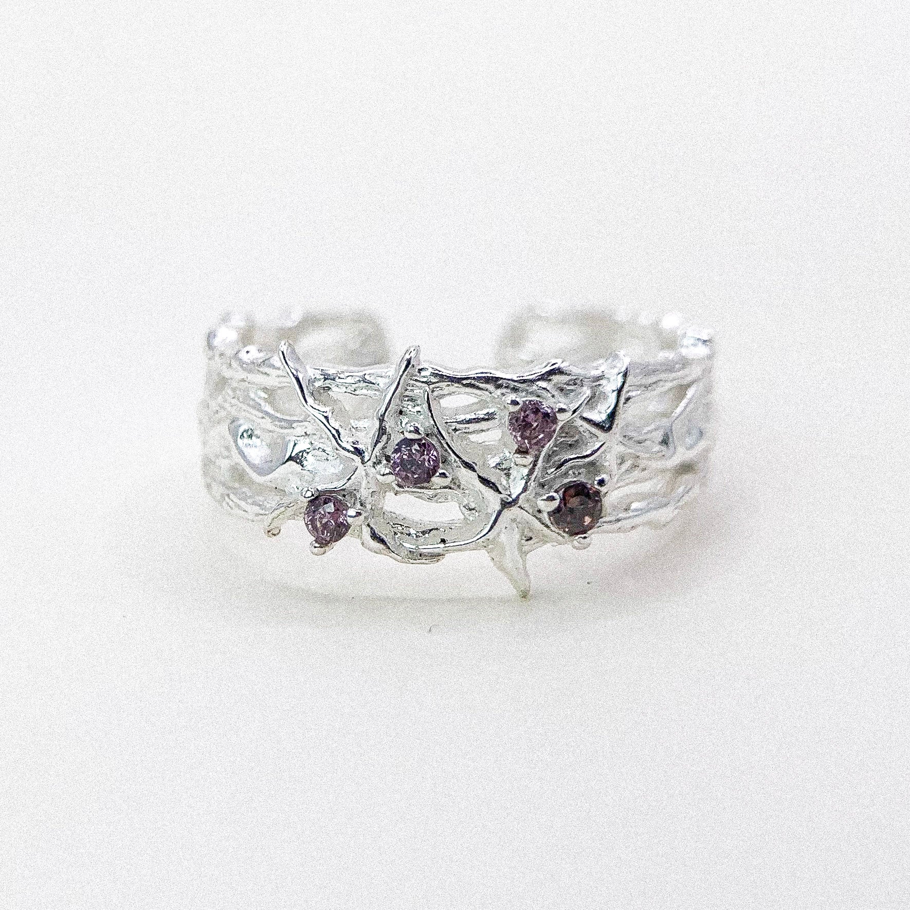 Branch Silver Ring