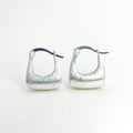 Square Bag Silver Ep Ear Hoop — detail view