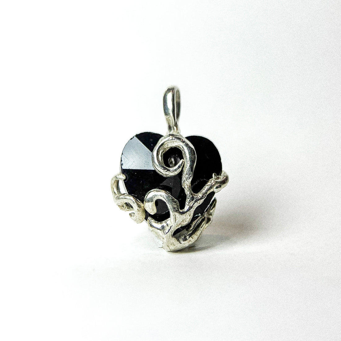 Onyx Silver Pendant