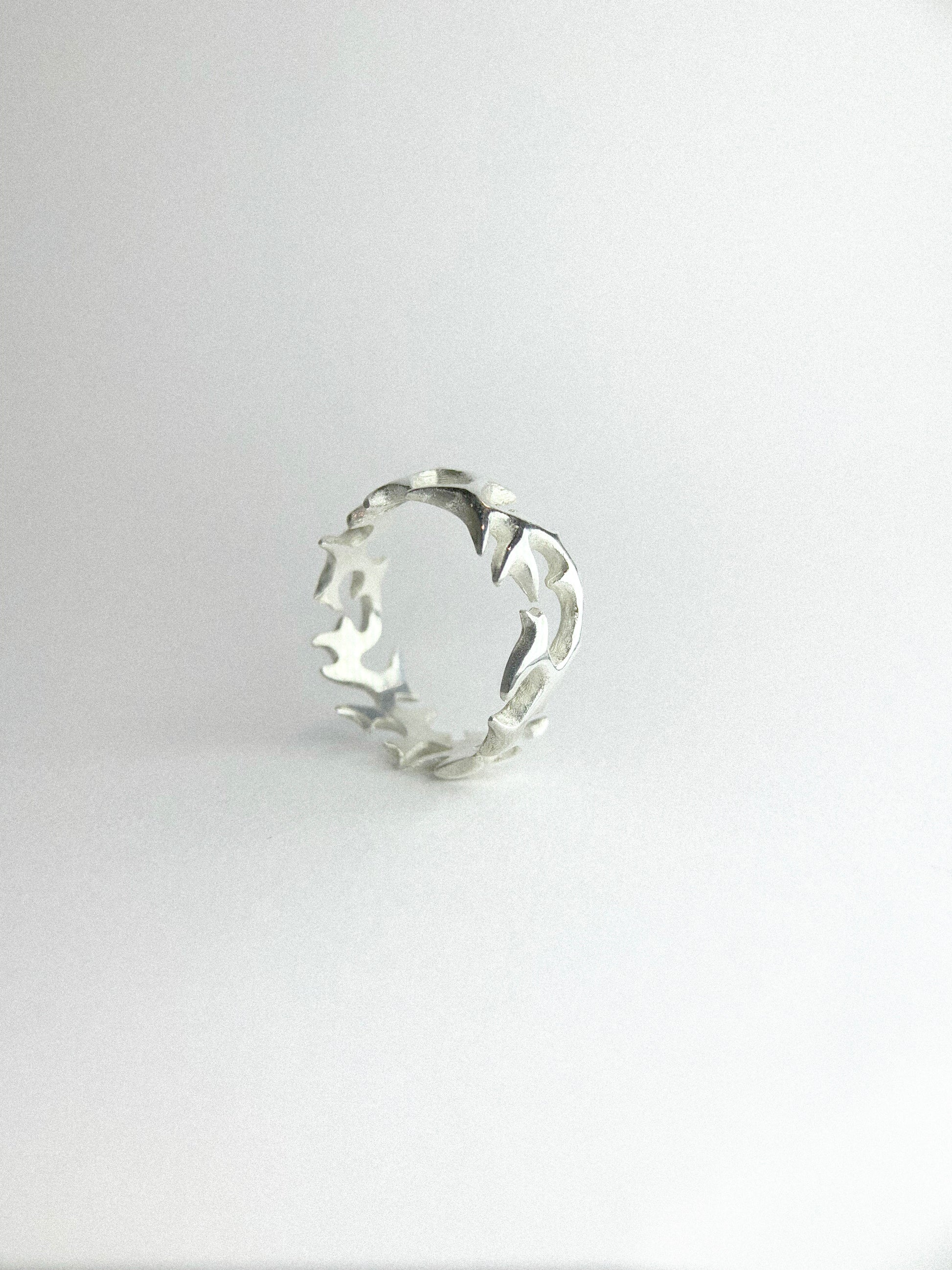 Tribal Sterling Silver — detail view