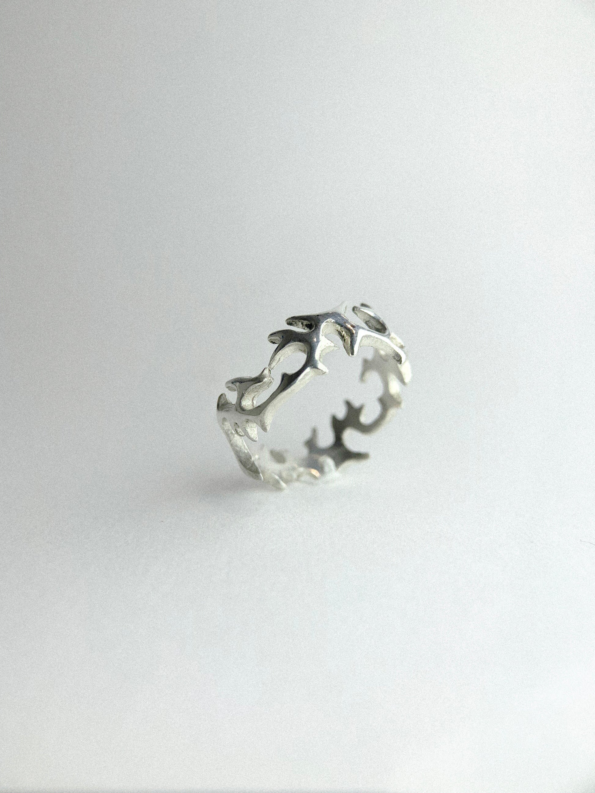 Tribal Sterling Silver — detail view