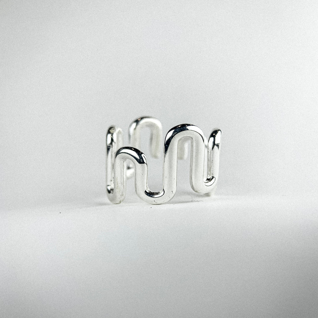 Electric Cappliary Ring Silver