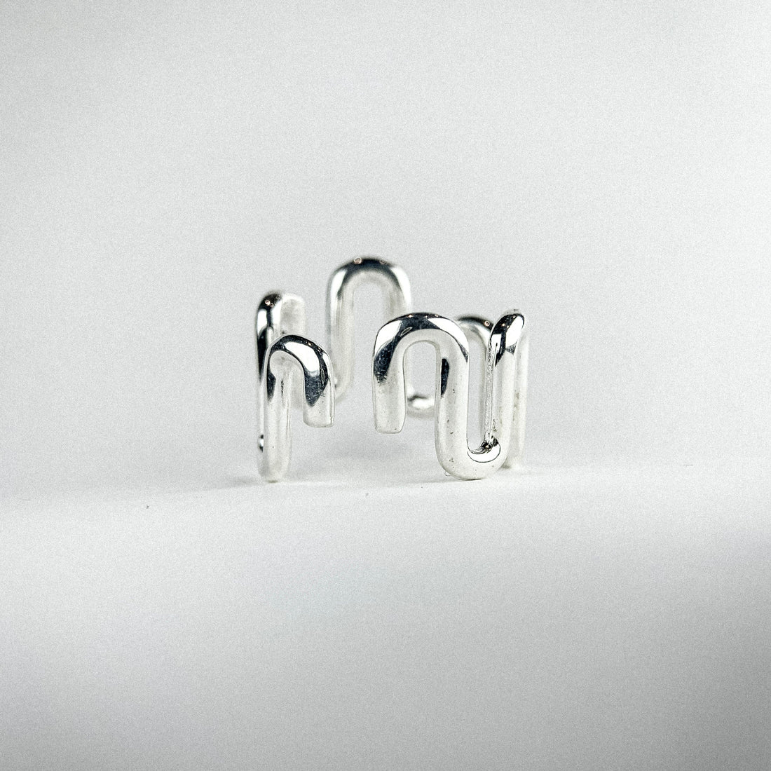 Electric Cappliary Ring Silver