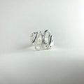 Sunflower Seed Silver Ring