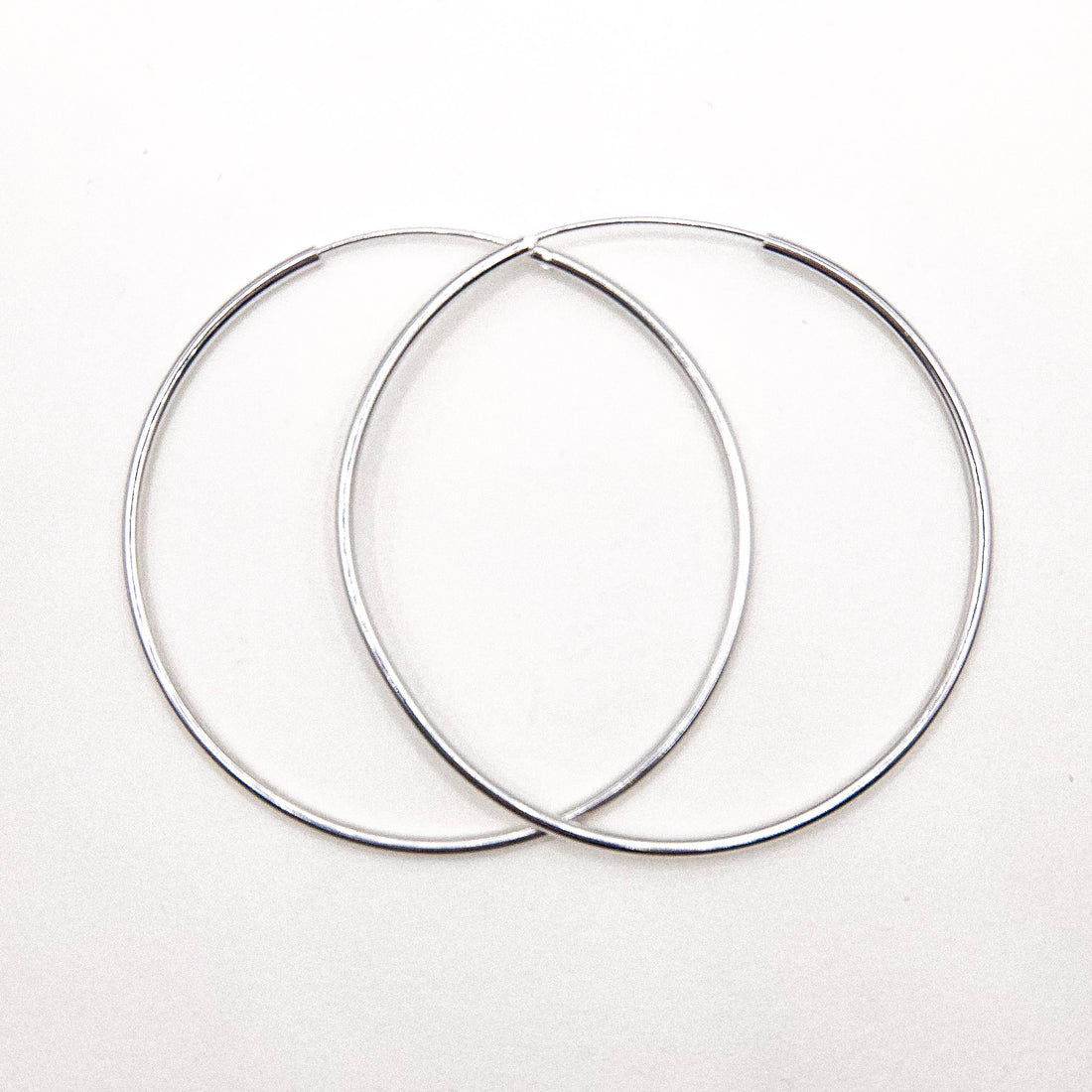 Big Hoop 65Mm Silver Ep