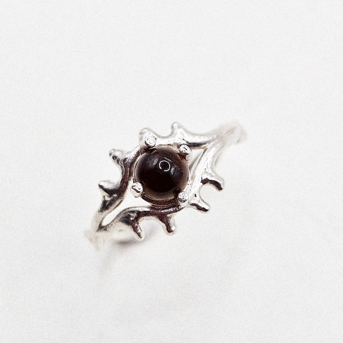 Tiger Eye Silver Ring