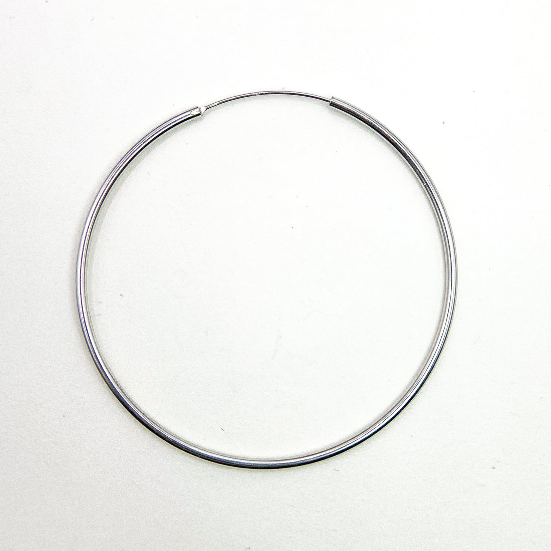 Big Hoop 65Mm Silver Ep