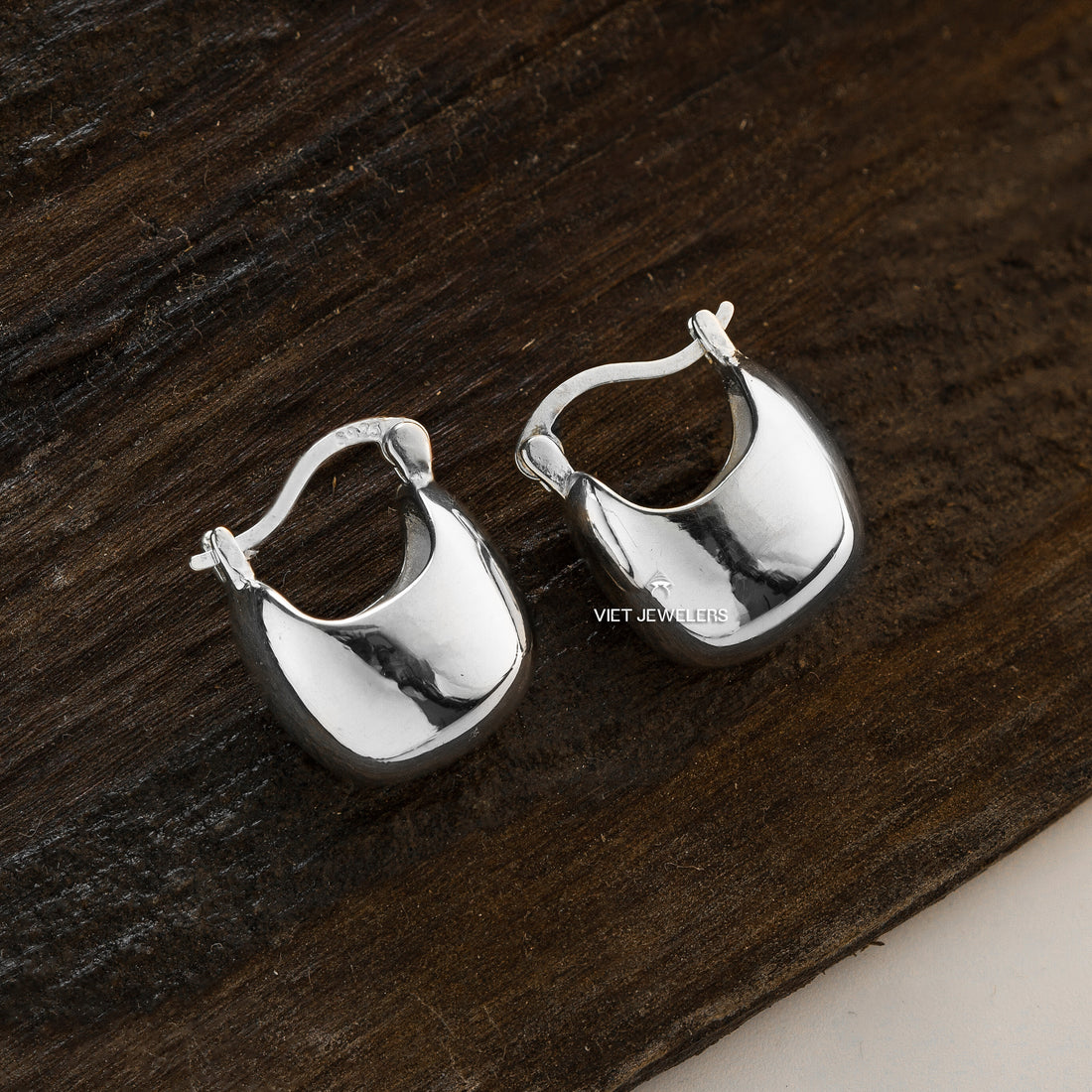 Bubble U Shape Ear Hoop