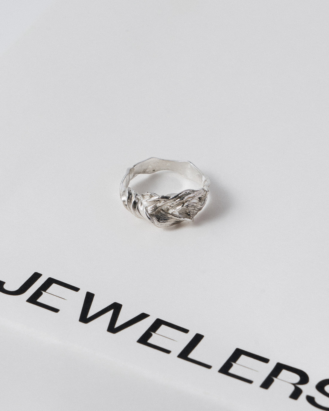 Silver Ring: Luna Drape