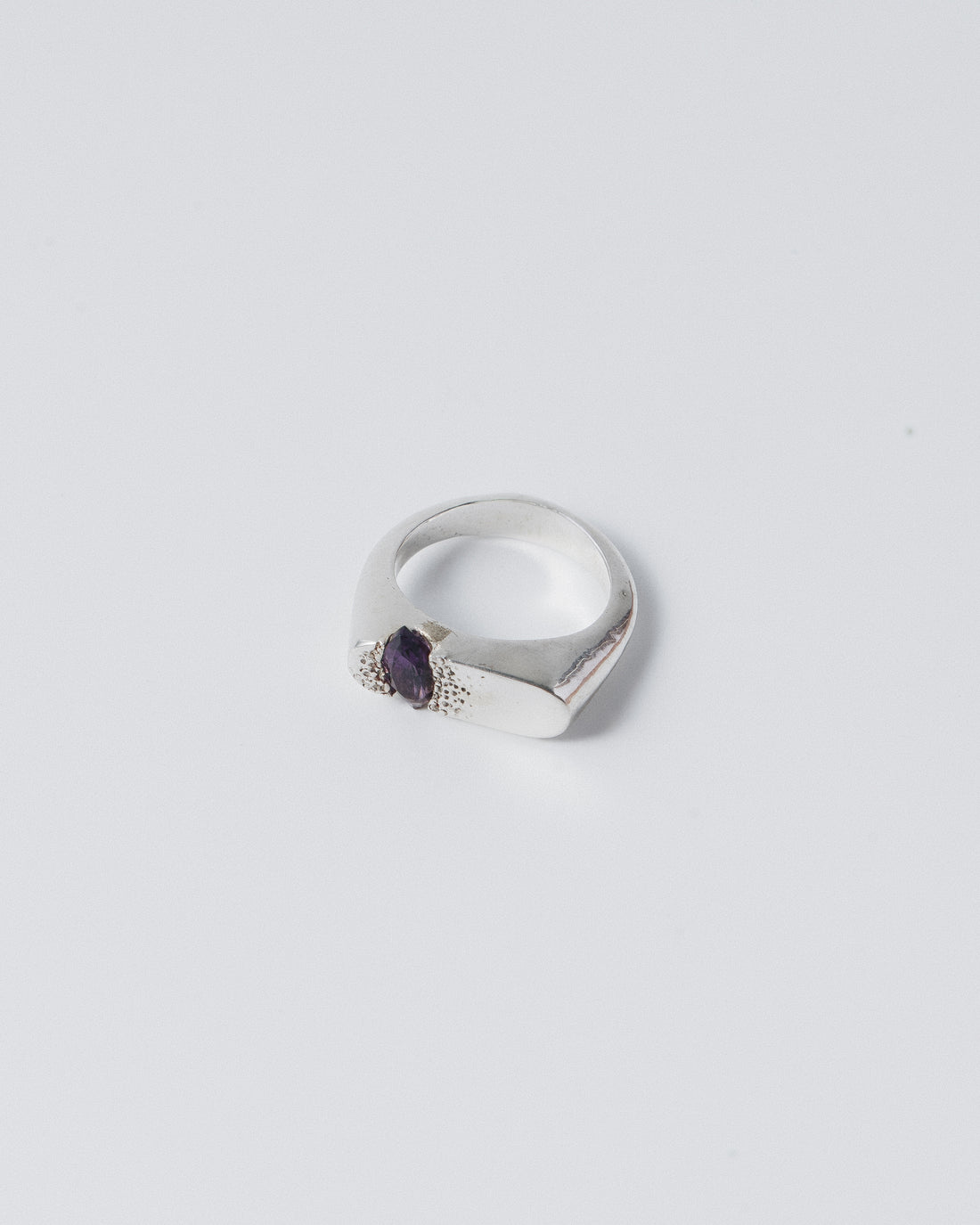 Silver Ring: Violet Grace