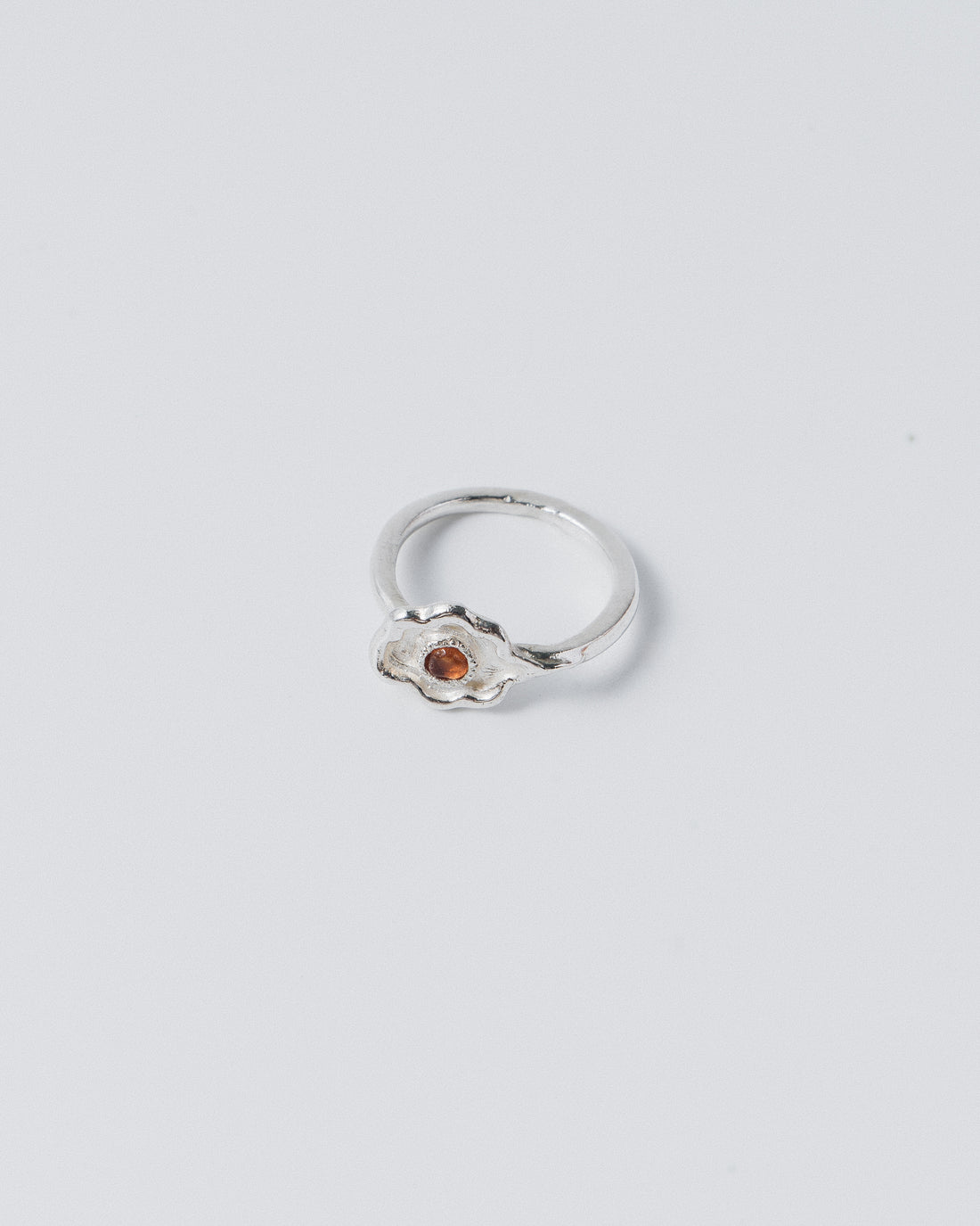 Silver Ring: Solar Bloom