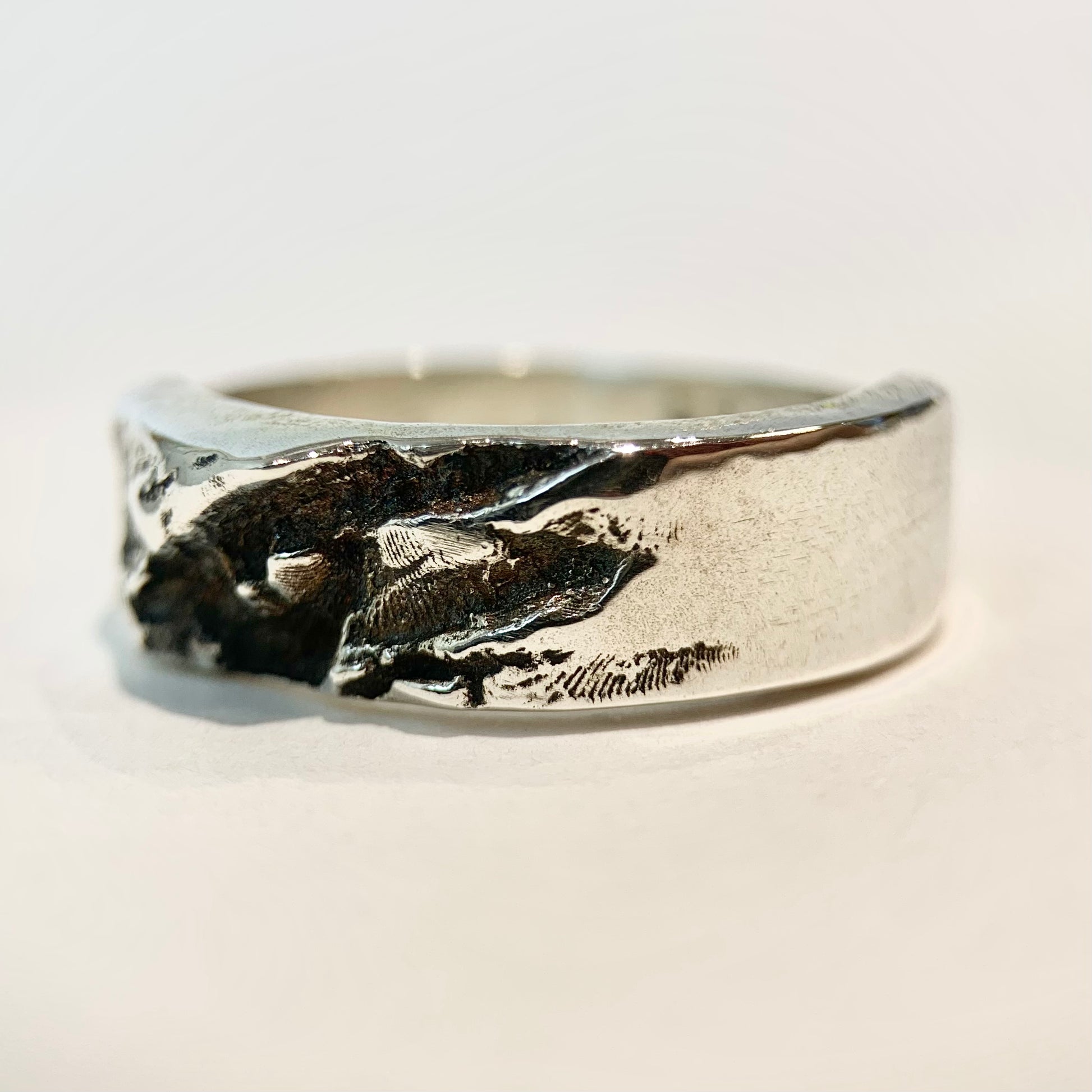Silver Vein Ring