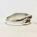 Silver Vein Ring — detail view