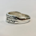 Silver Bastion Ring — detail view
