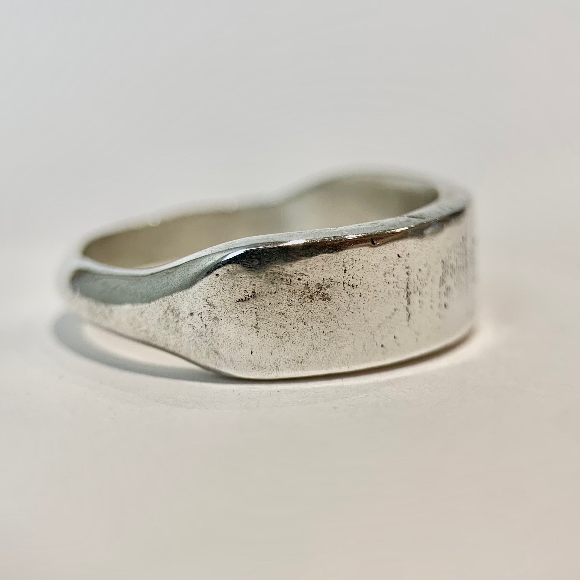 Silver Bastion Ring — detail view