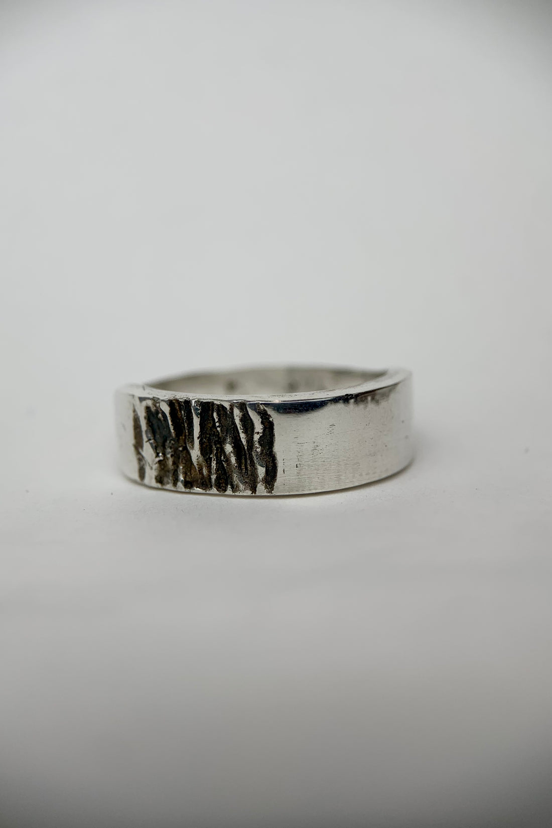 Silver Bark Ring