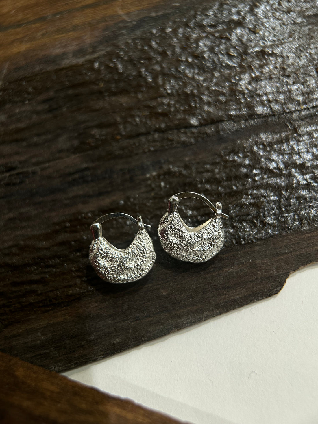 Sanded Bad Earrings