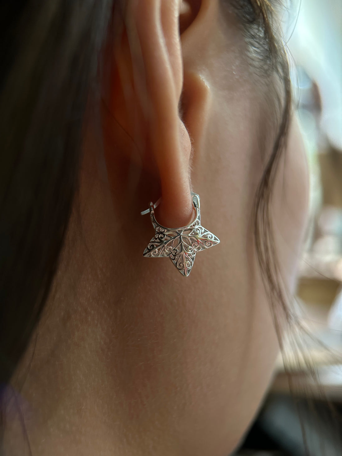 Star Pattern Earrings